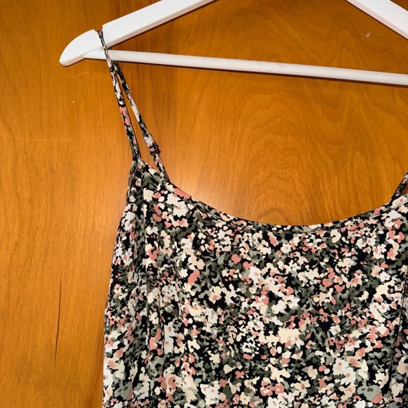 Abercrombie & Fitch Floral Midi Dress with Slit - Picture 2 of 6